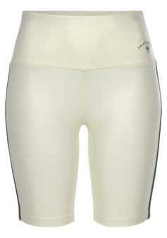 LASCANA Active Radlerhose Fahrradtights Damen Offwhite