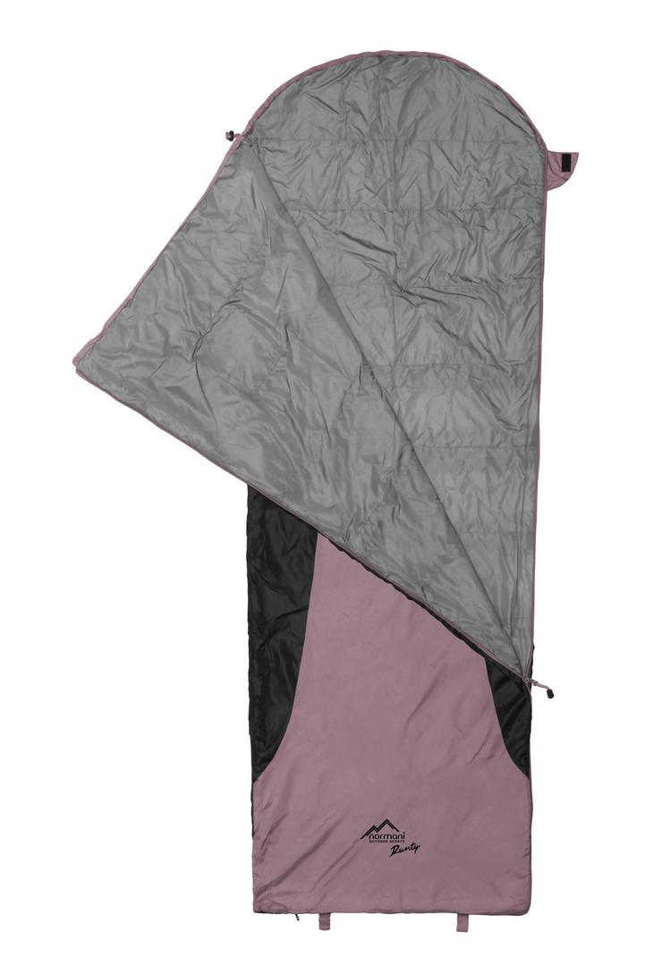 normani Outdoor Sports normani Outdoor Sports Runty Kunstfaserschlafsack - Rosa/Schwarz - 0 | SportScheck