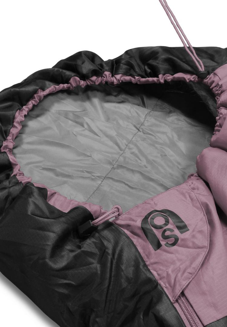 normani Outdoor Sports normani Outdoor Sports Runty Kunstfaserschlafsack - Rosa/Schwarz - 2 | SportScheck