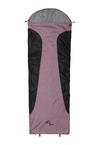 normani Outdoor Sports Runty Kunstfaserschlafsack - Rosa/Schwarz