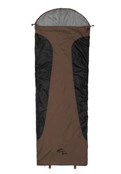 normani Outdoor Sports Runty Kunstfaserschlafsack Braun/Schwarz