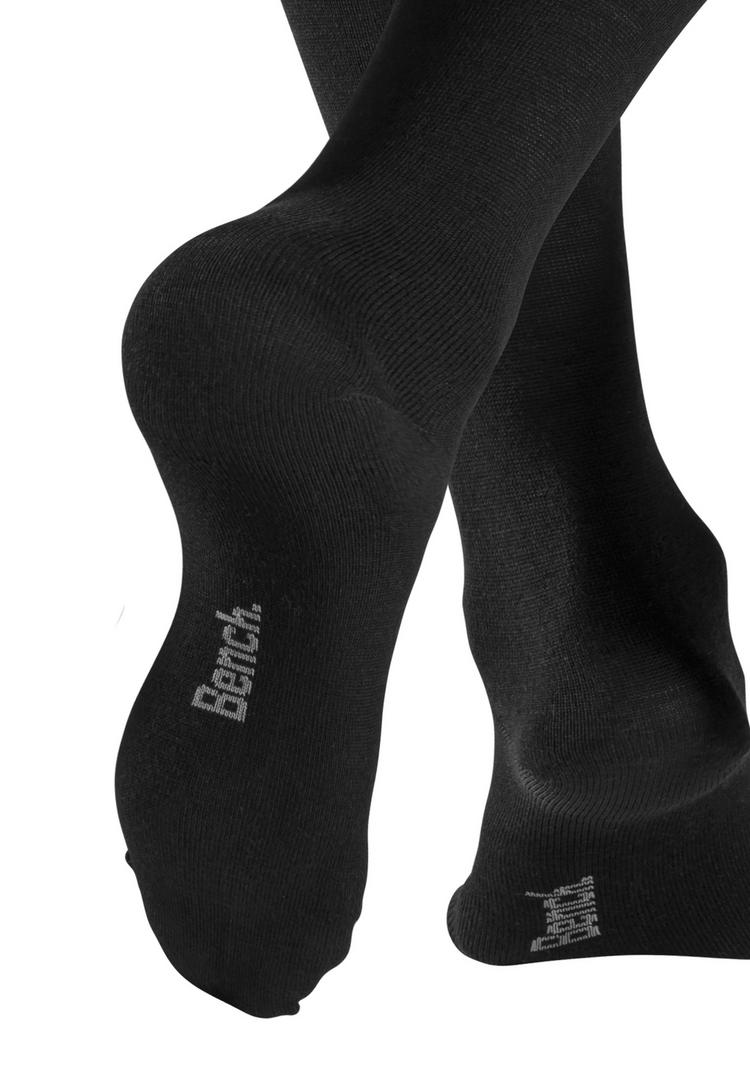 Bench Bench Kniestr&uuml;mpfe Socken Herren - schwarz - 2 | SportScheck