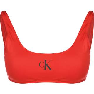 Calvin Klein Ck Monogram-S Bikini Oberteil Damen rot