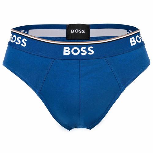 Rückansicht von Boss Slip Slip Herren Rot/Blau/Schwarz