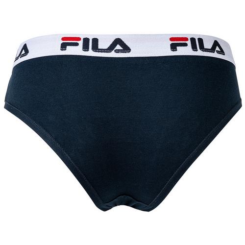 Rückansicht von FILA Slip Slip Damen marineblau