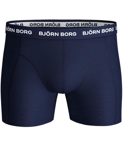 Rückansicht von Björn Borg Boxershort Hipster Herren blau/grau/schwarz