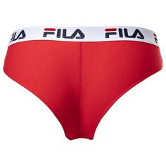 Rückansicht von FILA Panty Panty Damen Rot