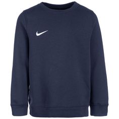 Nike Club19 Crew Fleece TM Funktionssweatshirt Kinder dunkelblau / weiß