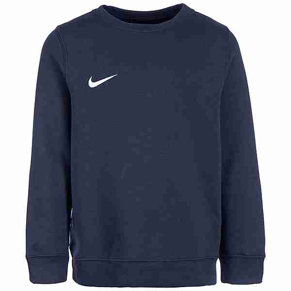 Nike Club19 Crew Fleece TM Funktionssweatshirt Kinder dunkelblau / weiß