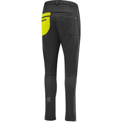 Rückansicht von Gonso Floralett Fahrradhose Damen Schwarz