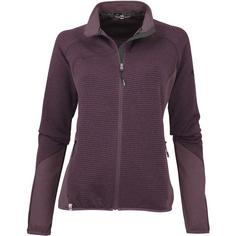 Maul Sport Leyhörn Fleecejacke Damen Bordeaux