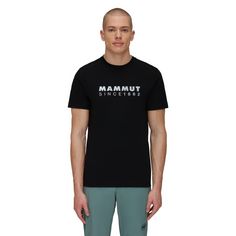 Rückansicht von Mammut Trovat Logo T-Shirt Herren black