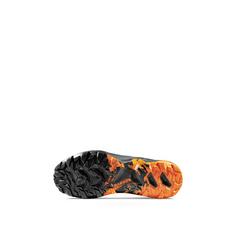 Rückansicht von Mammut Sertig TR Low Multifunktionsschuhe Herren black-dark tangerine