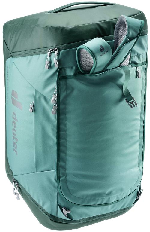 Rückansicht von Deuter AViANT Duffel Pro 90 Reisetasche jade seagreen