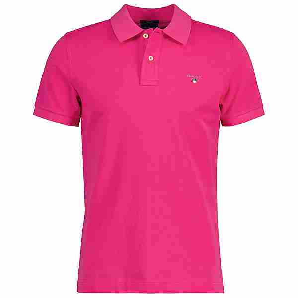 GANT Poloshirt Poloshirt Herren Pink (Hyper Pink)