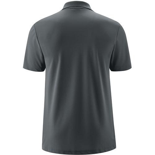 Rückansicht von Maier Sports Arwin 2.0 Poloshirt Herren Anthrazit