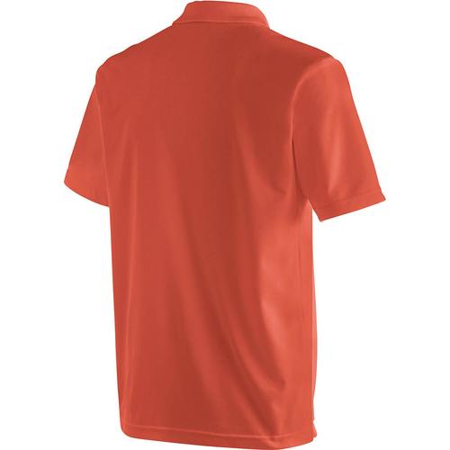 Rückansicht von Maier Sports Arwin 2.0 Poloshirt Herren Terra