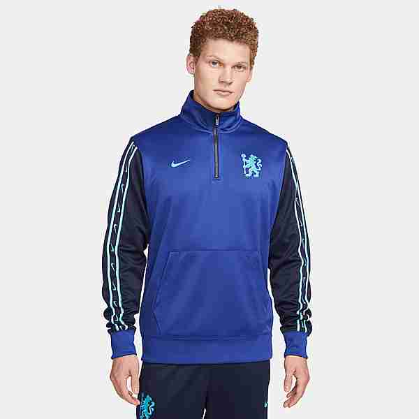 Nike FC Chelsea Repeat Funktionssweatshirt Herren blau