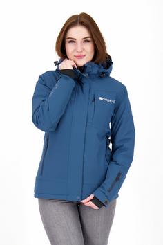 Rückansicht von DEPROC active MONTREAL WOMEN Winterjacke Damen navy