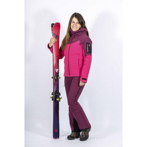 Rückansicht von Maul Sport Glatthorn Funktionsjacke Damen Pink