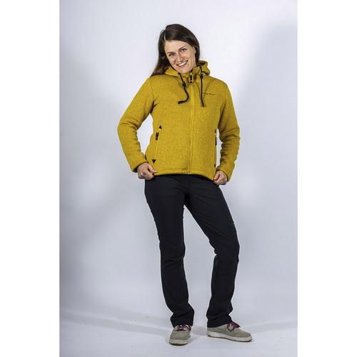 Rückansicht von Maul Sport Chieming Fleecejacke Damen Grün