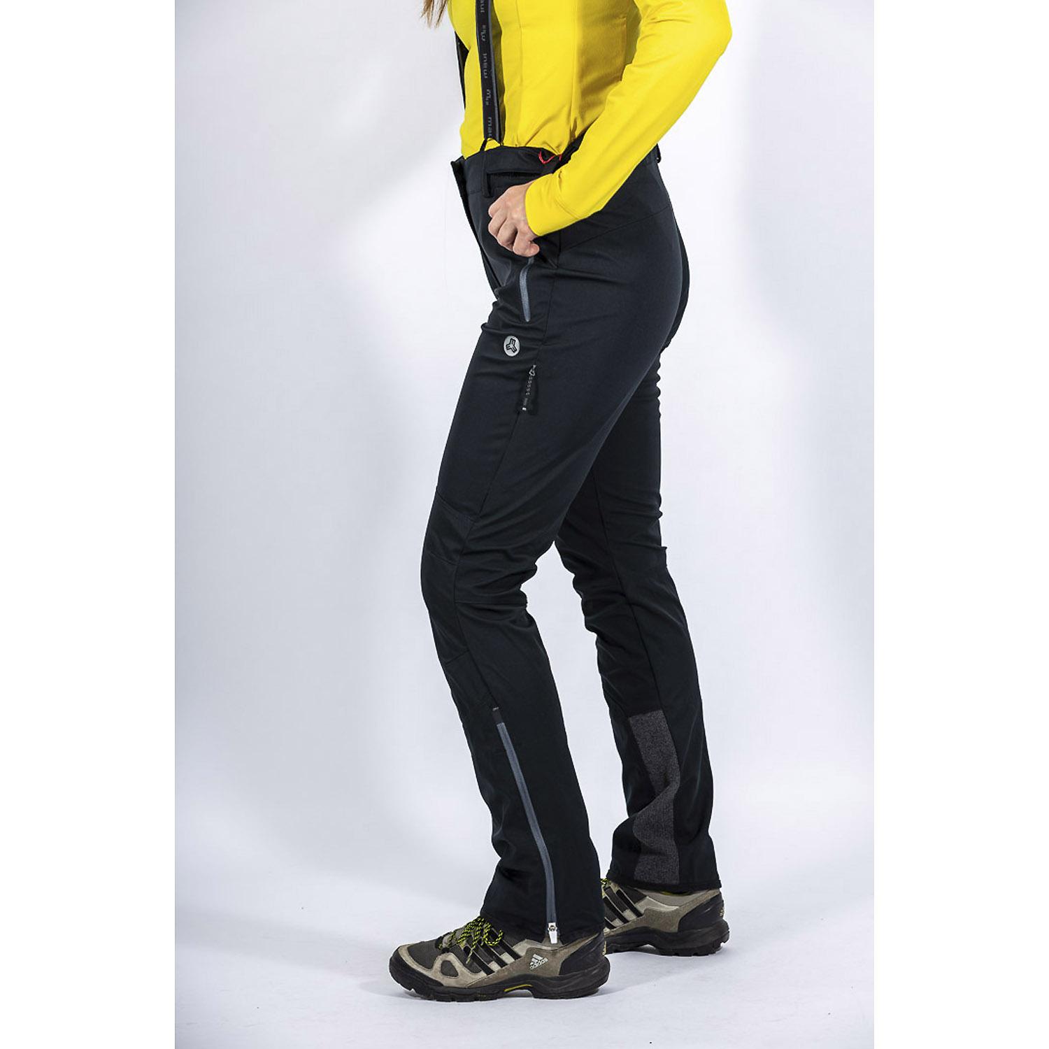 Maul Sport Berghütte Softshell Softshellhose Damen Schwarz im - Main Image