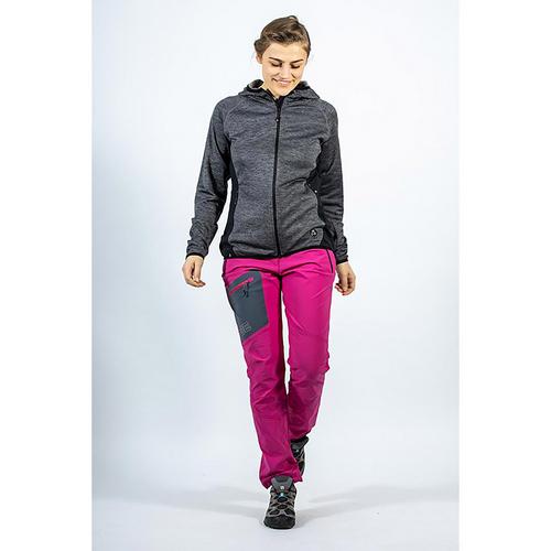 Rückansicht von Maul Sport Astoria XT I mit Logo Trekkinghose Damen Pink