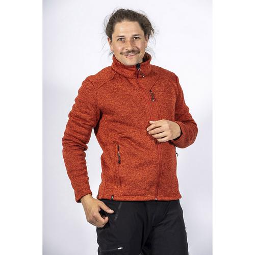 Rückansicht von Maul Sport Oberstdorf Funktionsjacke Herren Orange