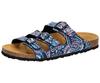 LICO Pantolette Sandalen Damen - marine/blau/rosa