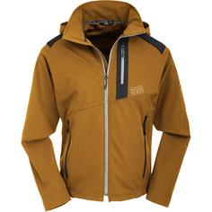 Maul Sport Galtür Softshelljacke Herren Senf