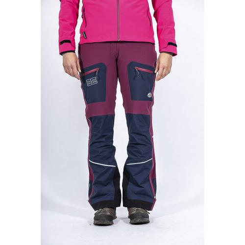 Rückansicht von Maul Sport Sonthofen Skitourenhose Damen Beere