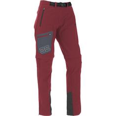 Maul Sport T-Zip Oakville mit Logo Trekkinghose Damen Rot