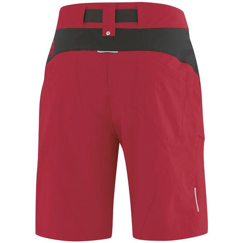 Rückansicht von Gonso Bike Arico Fahrradshorts Herren Bordeaux