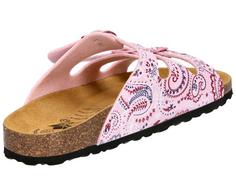Rückansicht von LICO Pantolette Sandalen Damen rosa