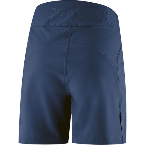 Rückansicht von Gonso Igna Fahrradshorts Damen Marine