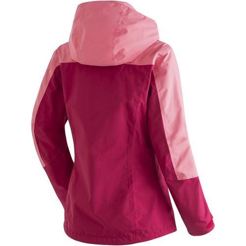 Rückansicht von Maier Sports Partu Outdoorjacke Damen Bordeaux431