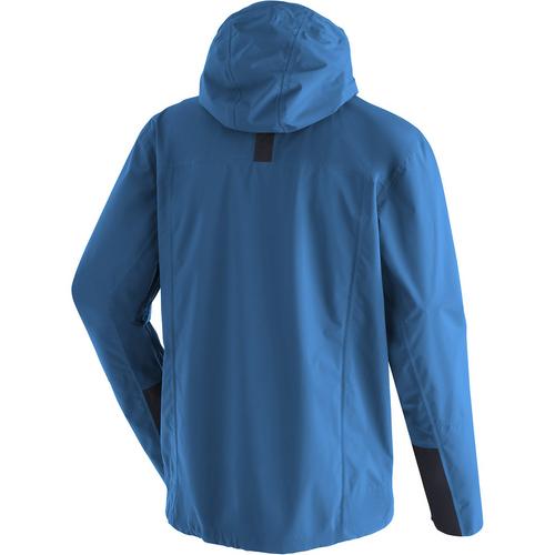 Rückansicht von Maier Sports Twann Outdoorjacke Herren Azurblau