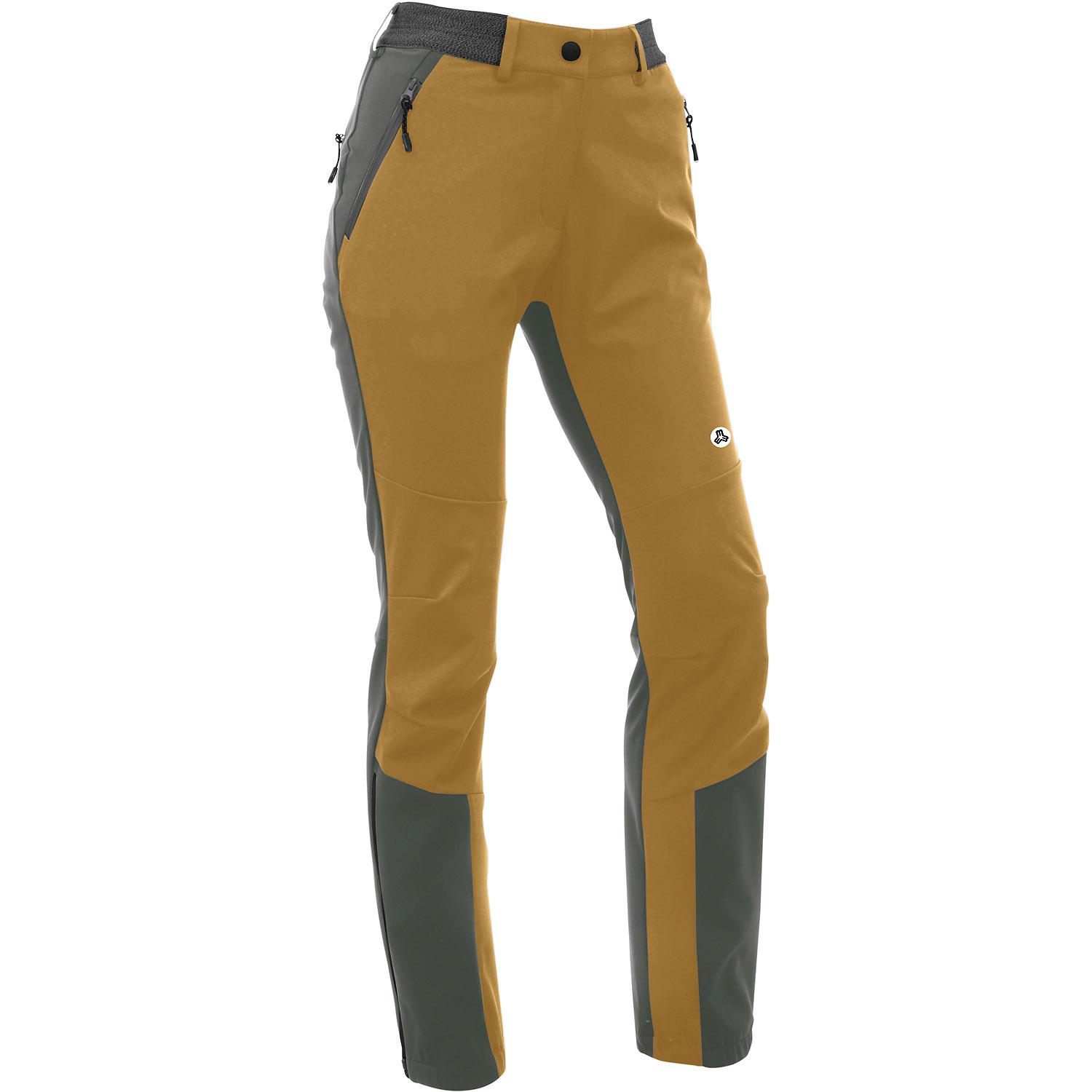 Maul Sport Gran Paradiso Softshellhose Damen Gold im Online Shop