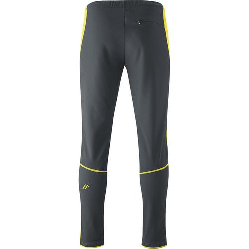 Rückansicht von Maier Sports Telfs CC Tights Herren Dunkelgrau