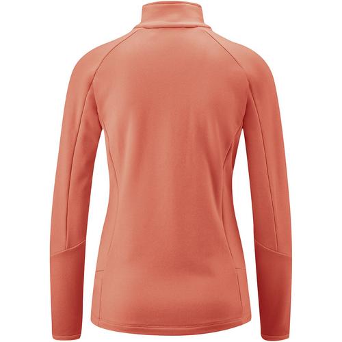 Rückansicht von Maier Sports Cicerbita Softshelljacke Damen Fire Red