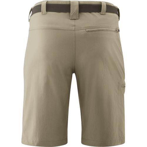 Rückansicht von Maier Sports Huang Funktionsshorts Herren Beige