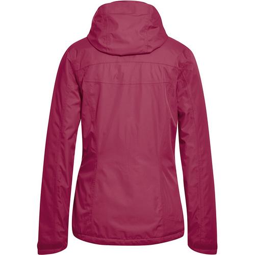 Rückansicht von Maier Sports Metor Therm Softshelljacke Damen Pflaume