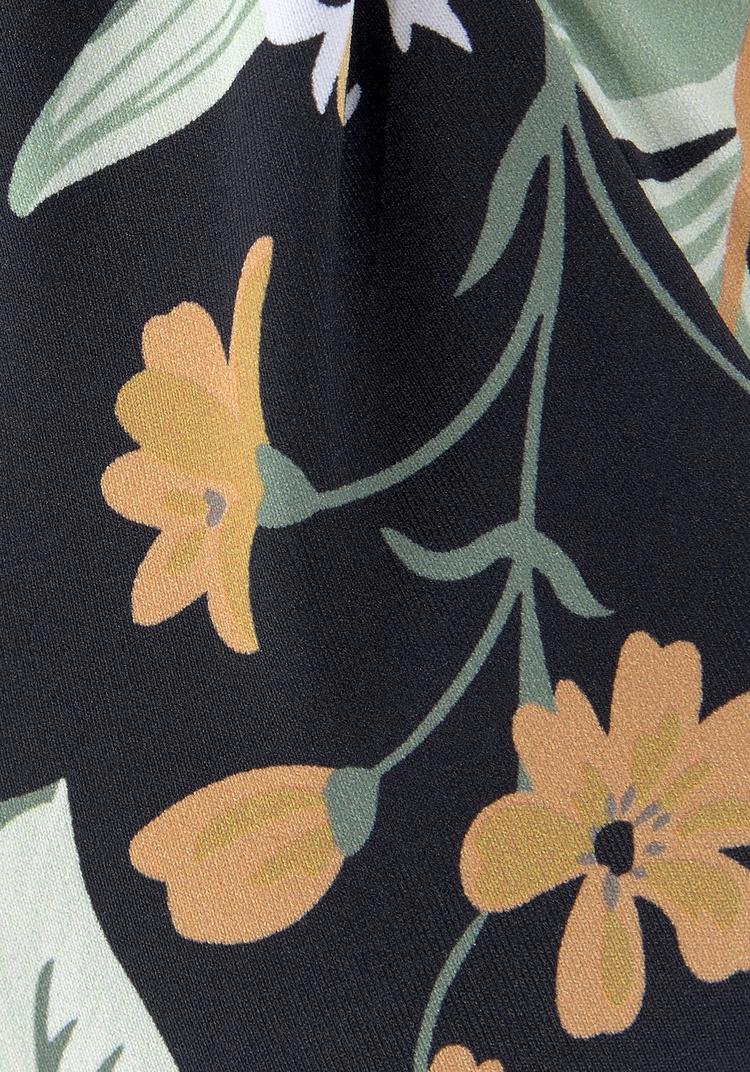 sunseeker sunseeker B&uuml;gel-Bandeau-Bikini-Top Bikini Oberteil Damen - schwarz bedruckt - 0 | SportScheck