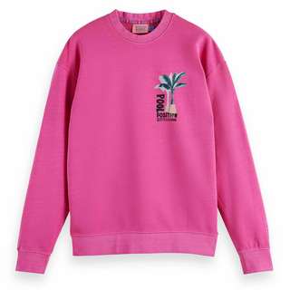 Scotch & Soda Sweatshirt Sweatshirt Herren Pink