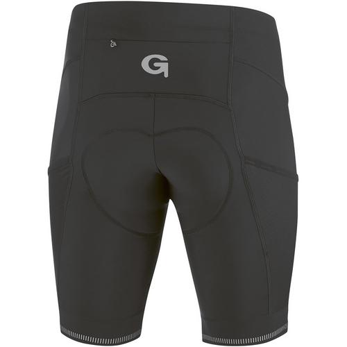 Rückansicht von Gonso Bike Nambino Fahrradshorts Herren Schwarz