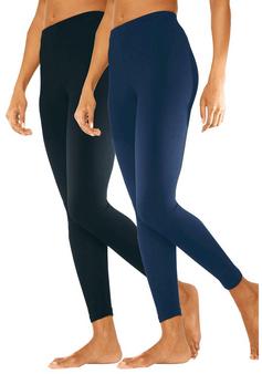Rückansicht von Vivance active Leggings Leggings Damen navy schwarz