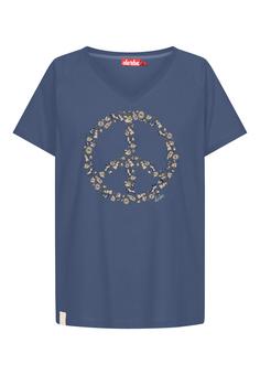 Derbe Peace T-Shirt Damen navy