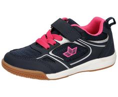 LICO Hallenschuh Hallenschuhe Kinder marine/pink