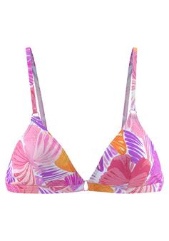 sunseeker Triangel-Bikini-Top Bikini Oberteil Damen lila-orange