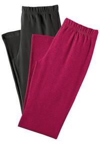 Vivance active Jazzpants Jazzpants Damen - schwarz - himbeere